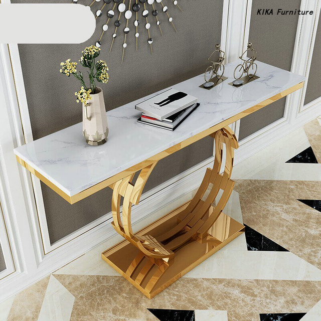 White Console Table