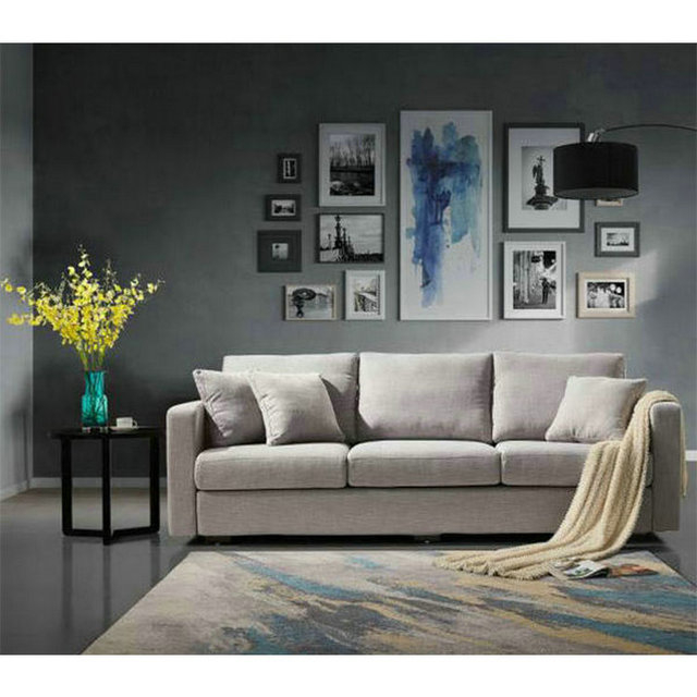 Grey Velvet Couch