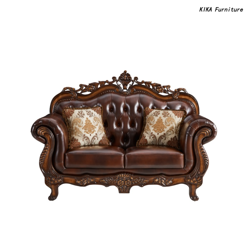 Antique Leather Sofa