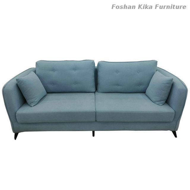 Blue Fabric Sofa