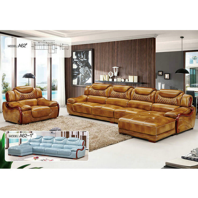 Leather Sofa Set