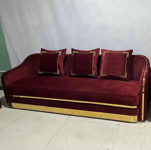 Red Commercial Sofa