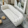 Grey Velvet Chesterfield Sofa